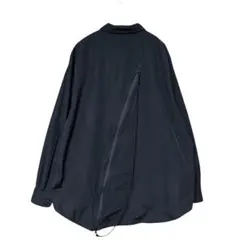 OY オーワイ カーブライン バックジップシャツ ブラック FREE 韓国 中古のサムネイル