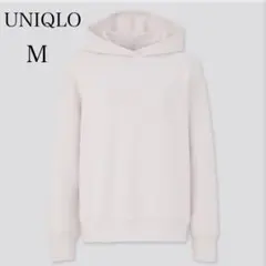 ユニクロ ウルトラストレッチスウェットプルパーカ(長袖) やわらか 綿混【M】