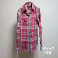 ポロラルフローレン　マドラス　チェック　XS