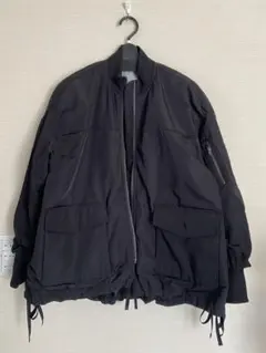 新品・未使用BEARDSLEY MA-1ジャンパー BEARDSLEY（ビアズリー） ma1 ma-1 フレアMA-1ブルゾン レディース