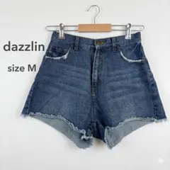 dazzlin ダズリン カットオフ デニム ショートパンツ ハイウエスト Mのサムネイル