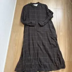 無印良品 ロングワンピース