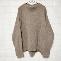 ユニクロ (M)　スフレヤーン ハイネックセーター　UNIQLOのサムネイル