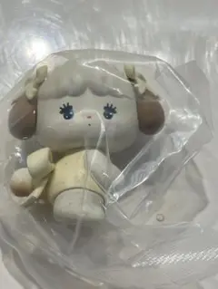 mikko ガチャ　リボン　マスコット　スフレ