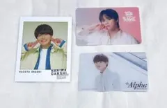 なにわ男子 クリアカード フォトカード 大橋和也　3点セット