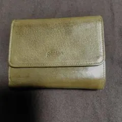 genten オリーブグリーン 三つ折り財布