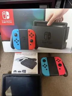 Nintendo Switch 本体 青/赤 + あつまれどうぶつの森