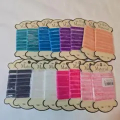 ベルベットリボン　8色　Material