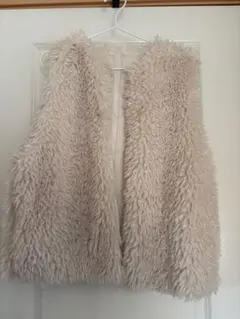 GRL ファーコート クリーム色 サイズF