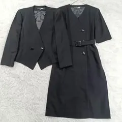 SOIR BENIR ブラックフォーマル ワンピーススーツ セットアップ冠婚葬祭