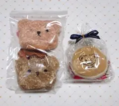 Tully's　タリーズ　ベアフルポーチ＆バッグ　パンケーキ　ミニトート