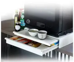 シービージャパン スライドテーブル付きレンジ下収納 CB-KR01【完成品