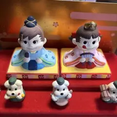 ペコポコ雛人形 Amazon.co.jp: 不二家 ペコちゃん ペコポコひな壇 お雛様