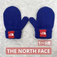 THE NORTH FACE 青　ブルー　ベビー ミトン