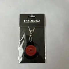 正規品　The Music レコード型キーホルダー　ミュージックキーホルダー