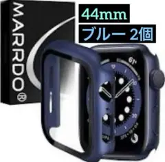 Apple Watch ケース 保護 44mm ブルー 2個