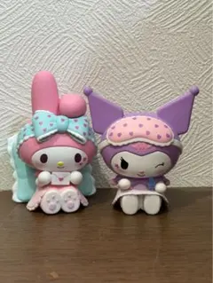 minisoマイメロディ＆クロミ ブラインドボックスフィギュア4個セット