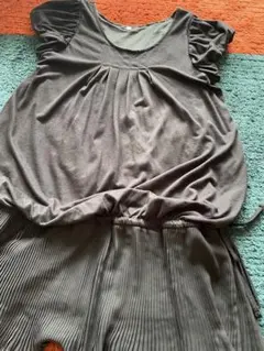 ベルメゾン 半袖チュニックワンピース