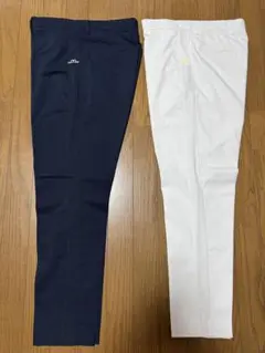 J.LINDEBERG ネイビー ホワイト パンツ 2点セット 30/32