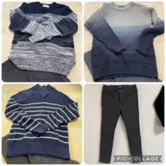 まとめ売り　メンズ　セーター　パンツ　S