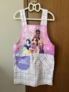キッズ エプロン ディズニープリンセス 120