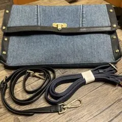 DIESEL デニムショルダーバッグ