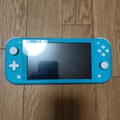 Switch Lite ターコイズ モンスターハンターライズ付き 液晶シミあり