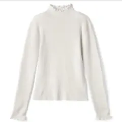 GRL ハイネックメロウリブニットトップス[rut507]