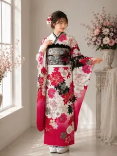 森七菜」145~159cmぐらいの方が適応サイズ 振袖フルセット - メルカリ