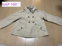 baby GAP ベージュ ダブルブレストコート 3歳