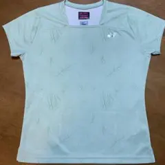 YONEX テニス バドミントン　ゲームウエア Tシャツ グリーン　L