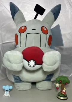 ポケモン　ポケセン限定 ロボピカチュウ ぬいぐるみ　スイングヴィネット　など３点