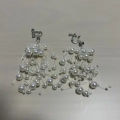 パール風 イヤリング ウェディング ブライダル 結婚式