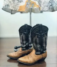 バイカラーウェスタンブーツ