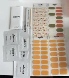 ohora セミキュアジェルネイルシール ND-368 NB-093 2点セット