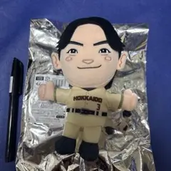 北海道日本ハムファイターズ選手くじ 動物ぬいぐるみ 背番号3番 郡司 