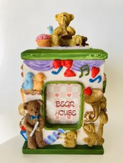 ドールハウス　ベア　置物　小物入れ　装飾品　インテリア　子供部屋　おもちゃ