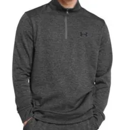トレーナー スウェット UAアーマーフリース ツイスト 1/4ジップ シャツ