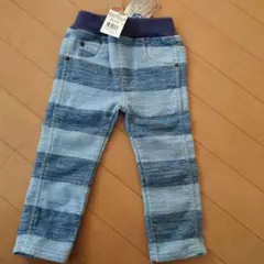 RUGGEDWORKS ストライプデニム風パンツ 80