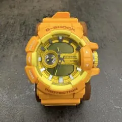 湘南さま専用【美品】CASIO G-SHOCK 腕時計 GA-400A イエロー - メルカリ