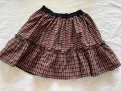 最終価格 現行品 familiar スカート 120