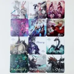 FF14　エオルゼアカフェ　エオカフェ　コースター　12枚セット②