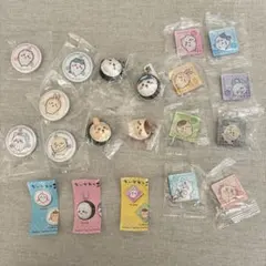 ちいかわ×くら寿司 フィギュア4種 缶バッジ マグネット 17点セット