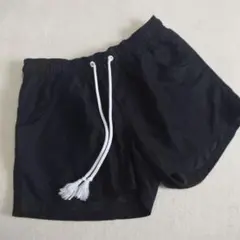 イグニオ Oサイズ 黒 ショートパンツ ゴムウエスト