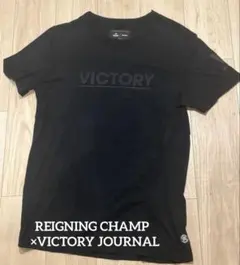 レイニングチャンプ ×VICTORY Tシャツ ブラック