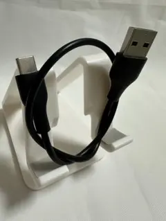 soundcore USB-C USB-A ケーブル 0.3m 短尺 充電用 黒