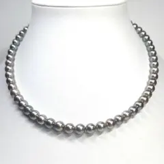 テリ強☆黒蝶真珠 タヒチ パール ネックレス 9.0-11.7mm 44cm - メルカリ