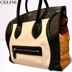 CELINE セリーヌ ラゲージ ミニショッパー ハンドバッグ トートバッグ