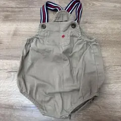 80cm サロペットロンパース