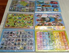 ジグソーパズルセット 6枚 トーマス　電車【おまけつき】